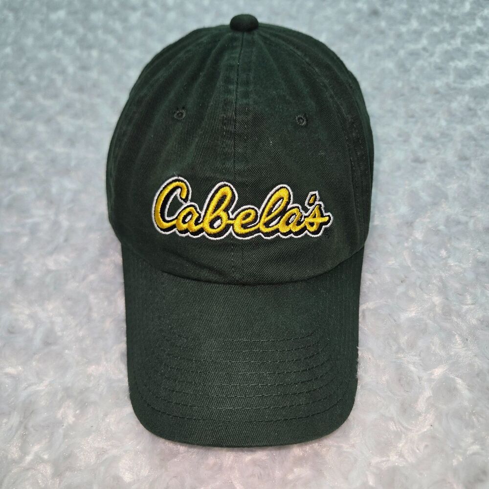 Cabela's Outdoor baseball cap One Size Green OS Mens curved bill